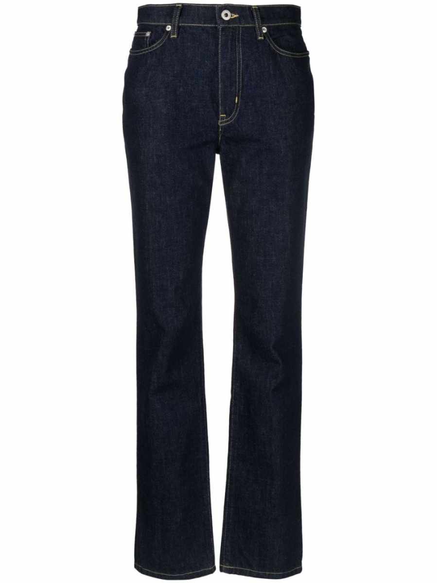 Asagao straight-leg jeans