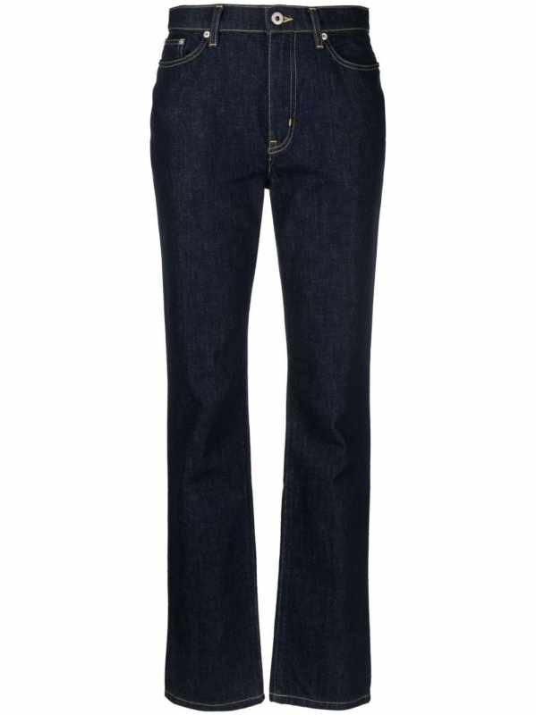 Asagao straight-leg jeans
