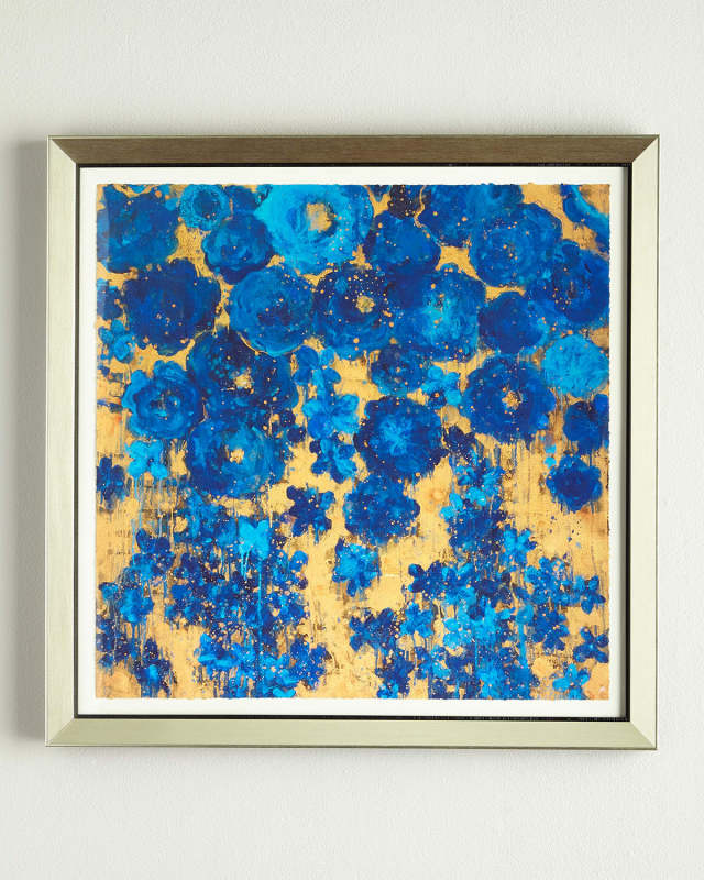 "Floral #8" Abstract Giclee on Paper Wall Art