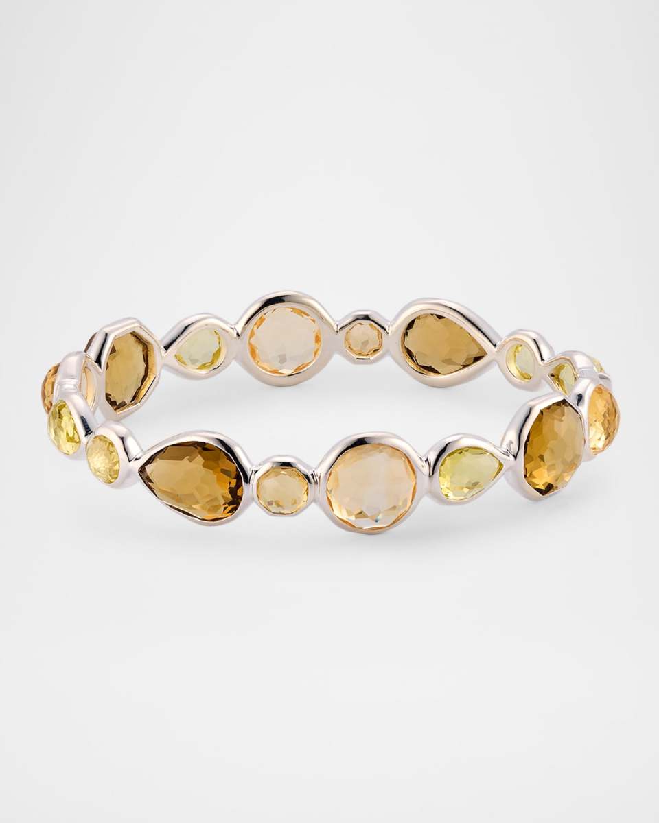 Rock Candy Girasole All-Stone Bangle Bracelet in Sterling Silver