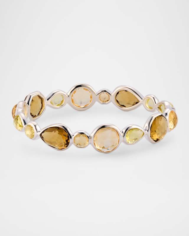 Rock Candy Girasole All-Stone Bangle Bracelet in Sterling Silver