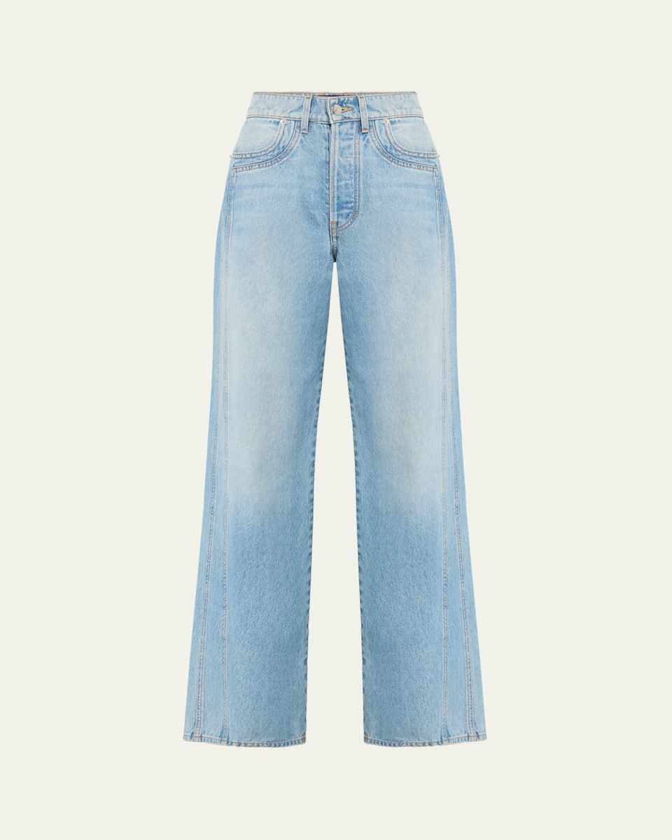 Taylor High-Rise Wide-Leg Jeans