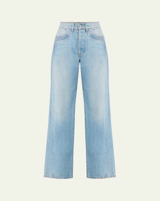 Taylor High-Rise Wide-Leg Jeans