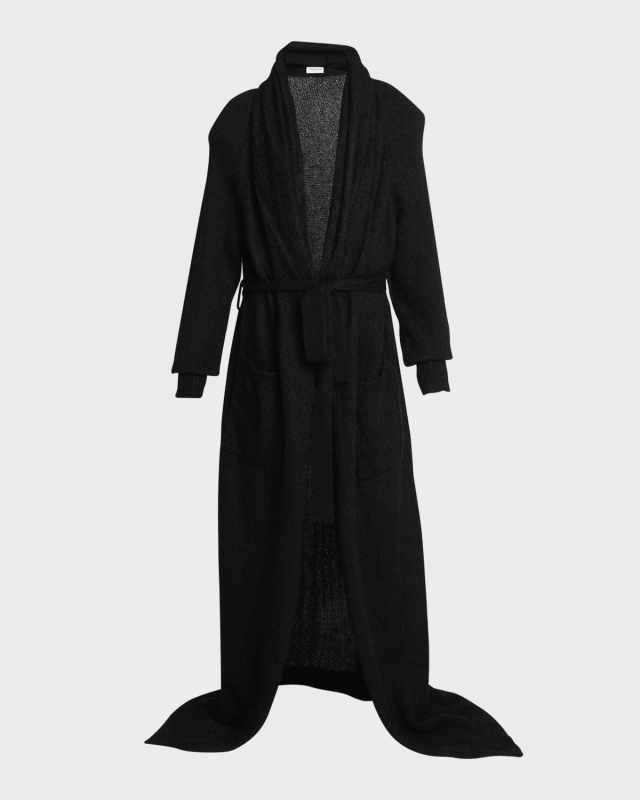 Belted Long Cardigan