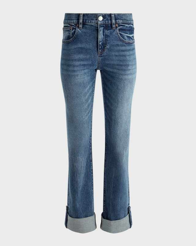 Alfie Low-Rise Cuffed Jeans