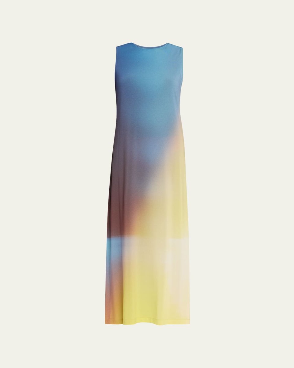 Light Leak Ombre Maxi Dress
