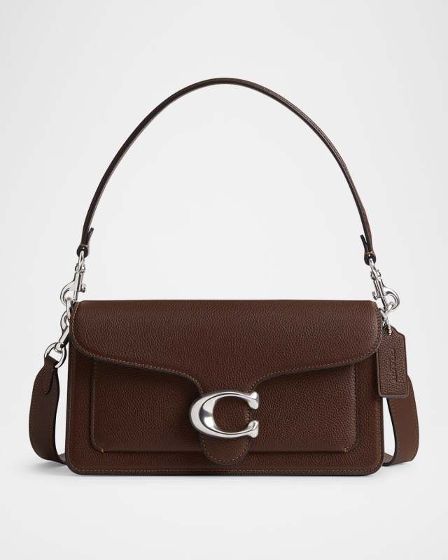 Tabby 26 Pebbled Leather Shoulder Bag
