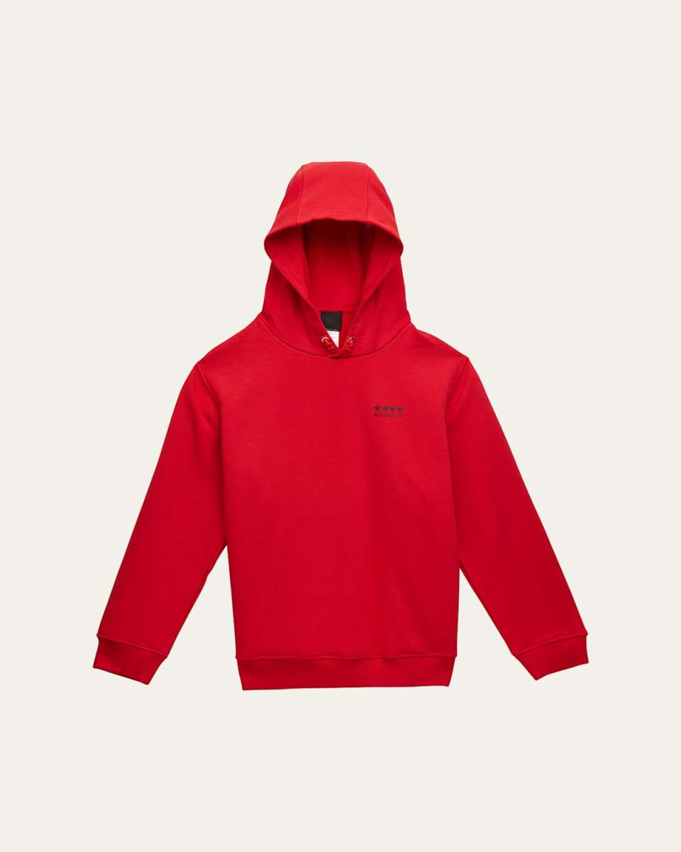 Boy's Logo-Print 4G Emblem Hoodie, Size 8-14