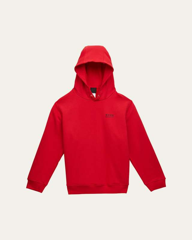 Boy's Logo-Print 4G Emblem Hoodie, Size 8-14