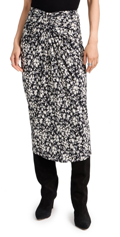 Isabel Marant Étoile Jeldia Skirt Black/White