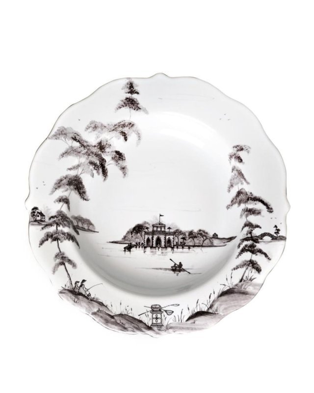 Country Estate Flint Grey Pasta Bowl