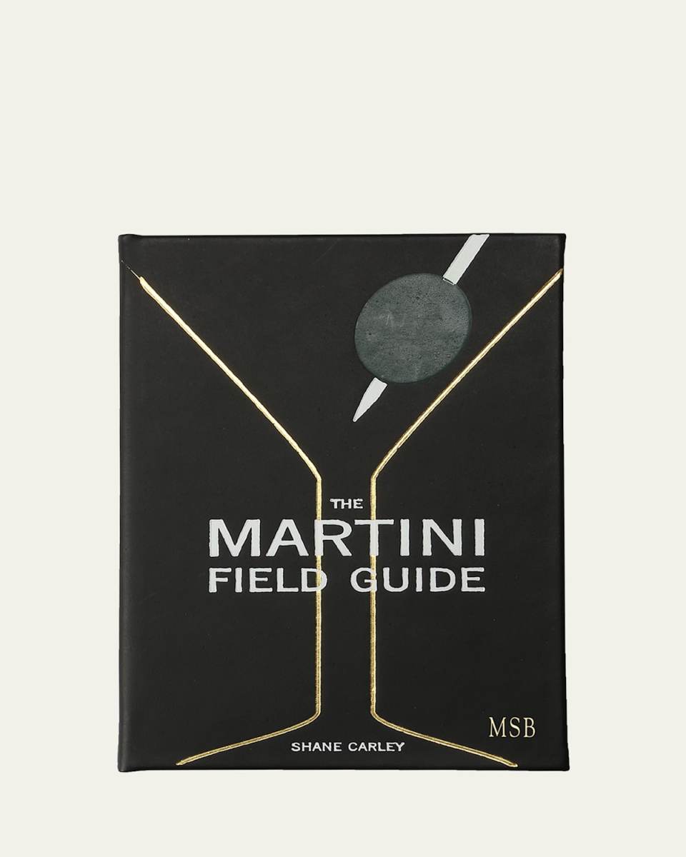 "Martini Field Guide" Book, Personalized
