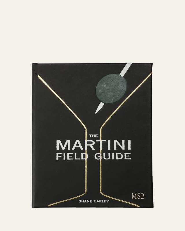 "Martini Field Guide" Book, Personalized
