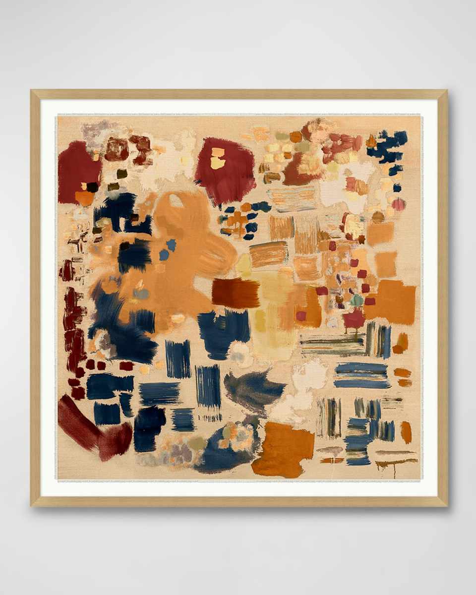 "Whispering Remarks" Framed Giclee