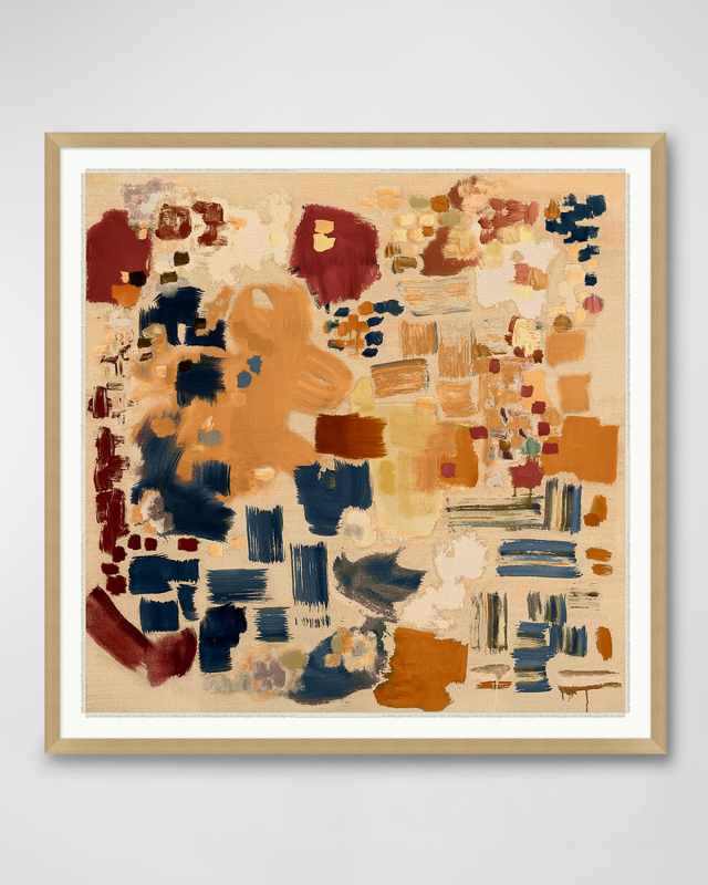 "Whispering Remarks" Framed Giclee