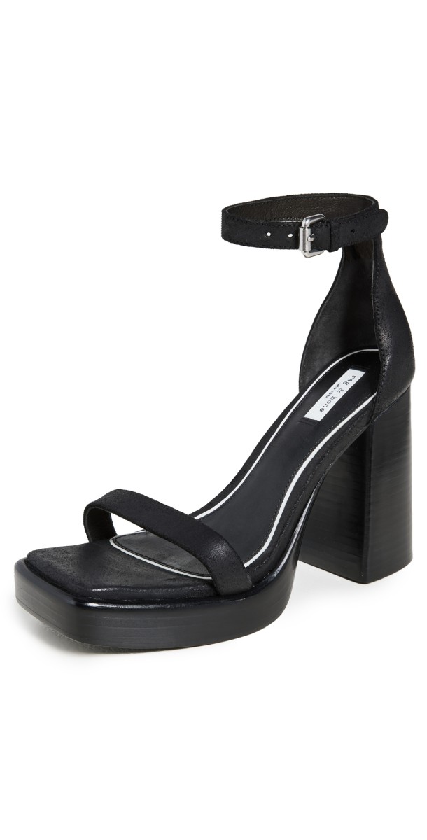 rag & bone Matrix Sandals Black