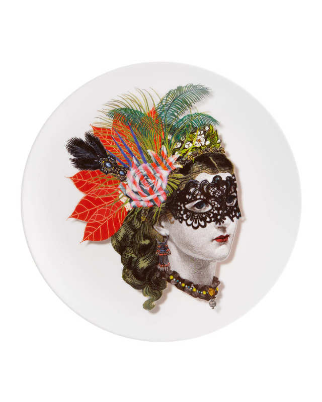 Love Who You Want Mamzelle Scarlet Dessert Plate