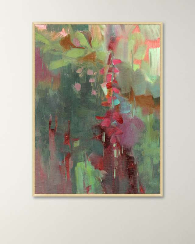 "Great Lake Garden I" Giclee Canvas Art