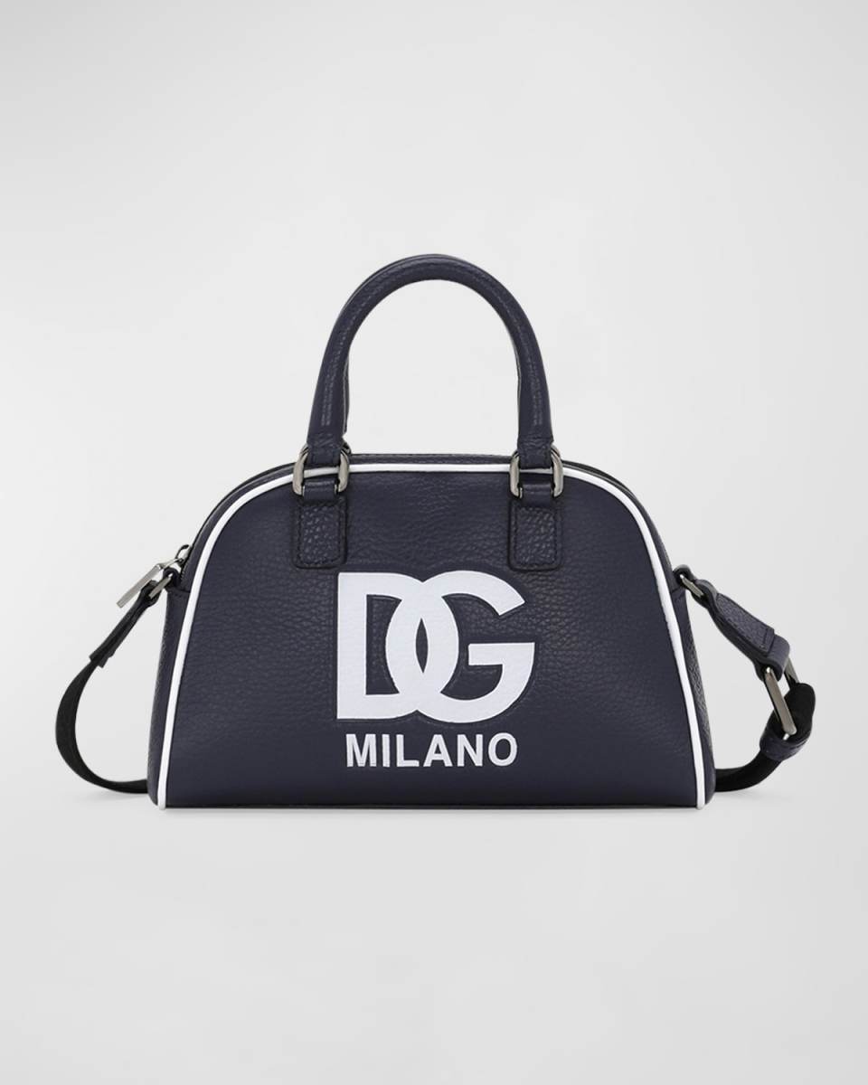 Kid's Logo-Print Bowling Bag