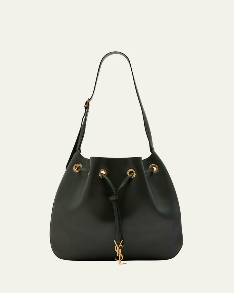 Paris VII Medium YSL Hobo Bag in Smooth Leather