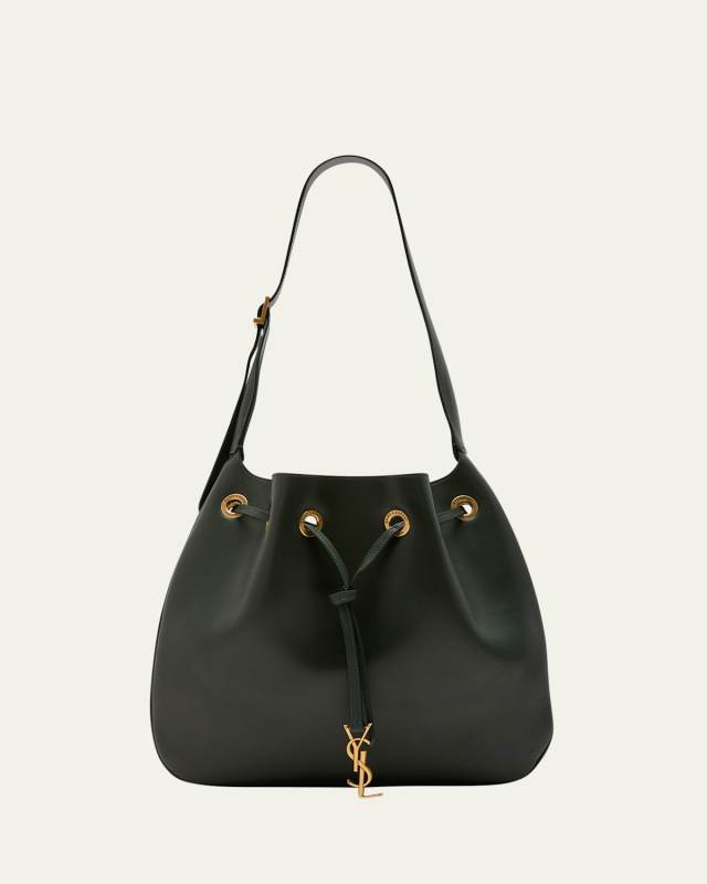 Paris VII Medium YSL Hobo Bag in Smooth Leather