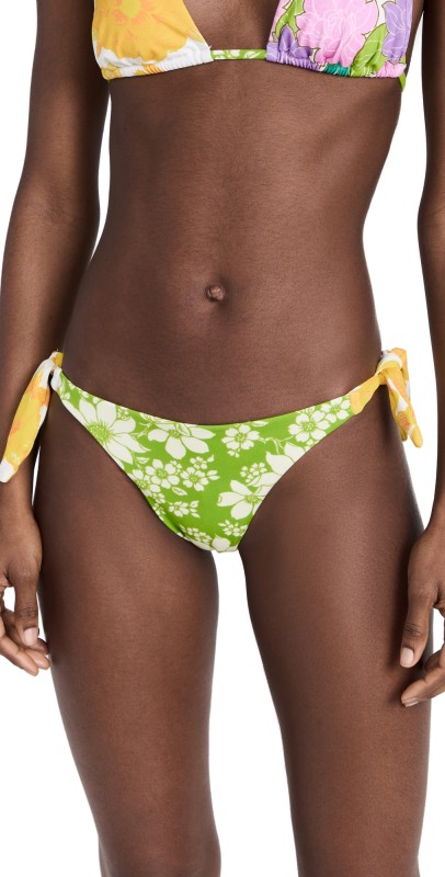 Alemais Elora Tie Side Bikini Briefs Multi