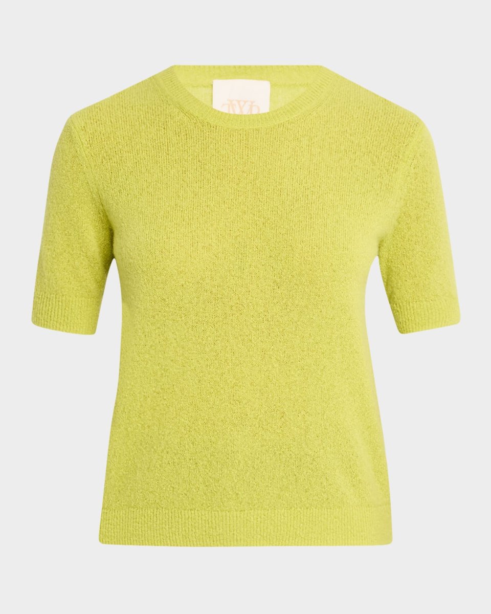 Audrey Cashmere Crewneck Top