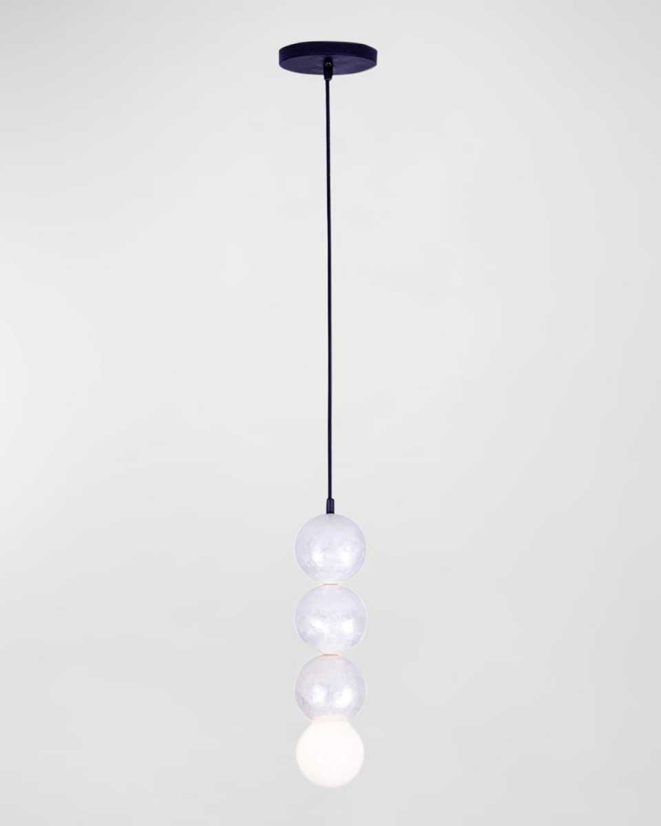 Pearls 3-Ball Drop Pendant Light