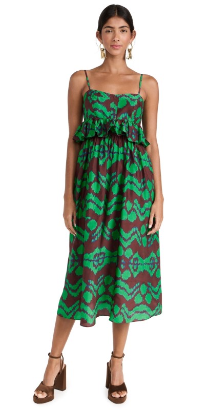 Ulla Johnson Amaliya Dress Malachite