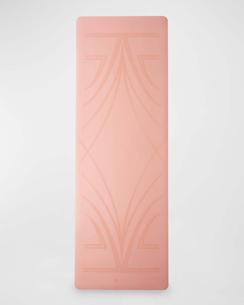 Infinity Yoga Mat Diamond Align Coral, 5mm