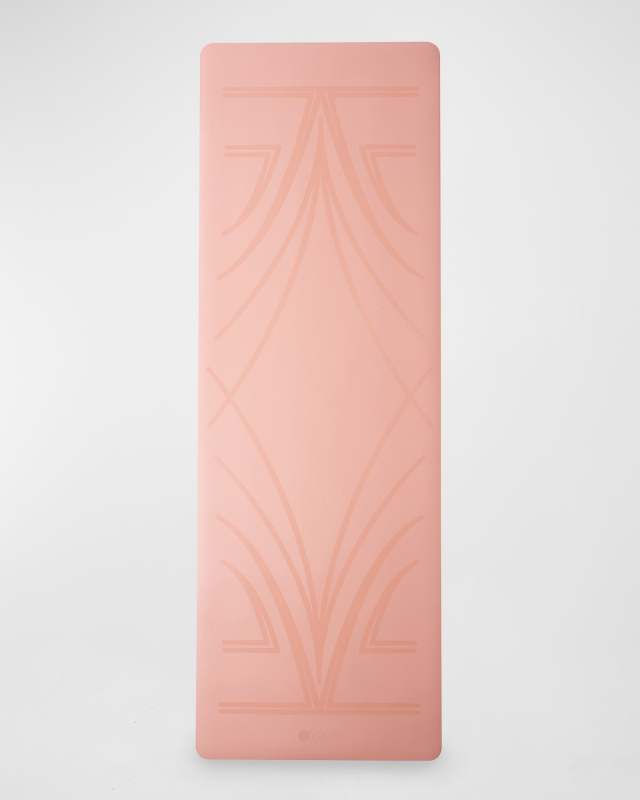 Infinity Yoga Mat Diamond Align Coral, 5mm