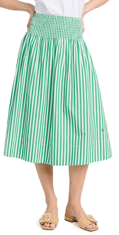 Clare V. Zoekirt Green & Creamtripe