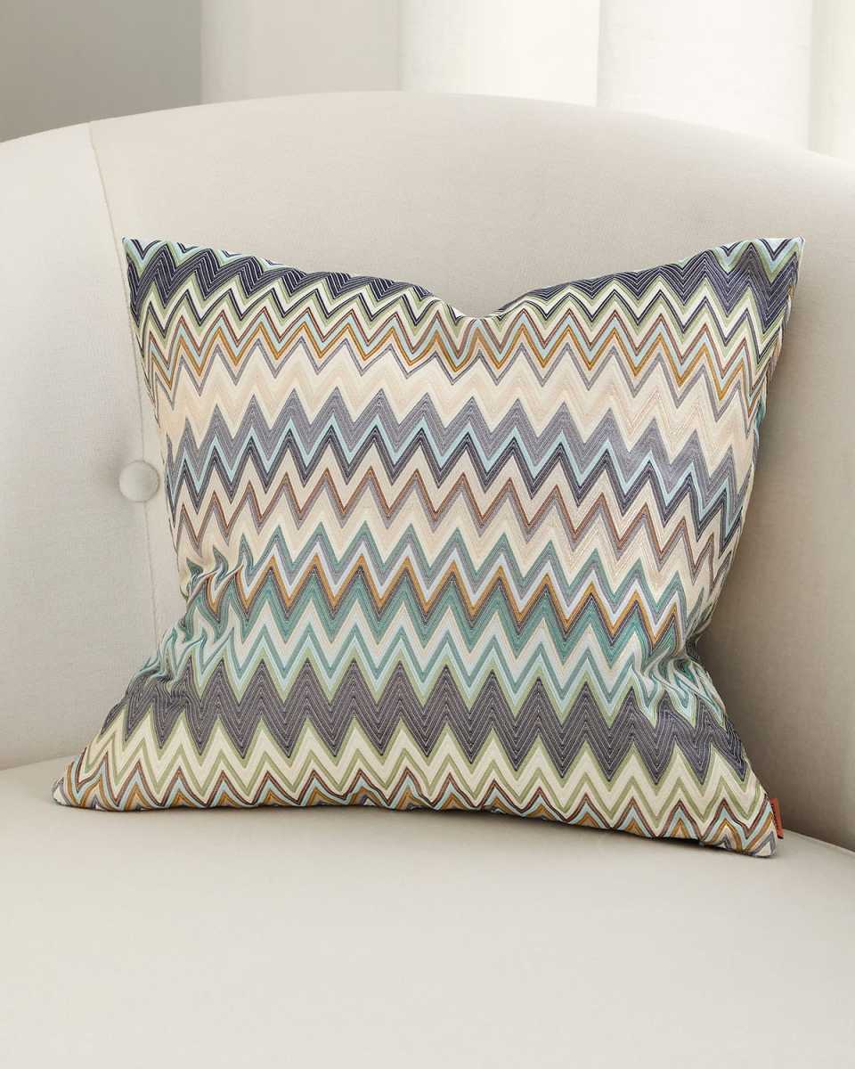 Masuleh Chevron Decorative Pillow, 16" Square