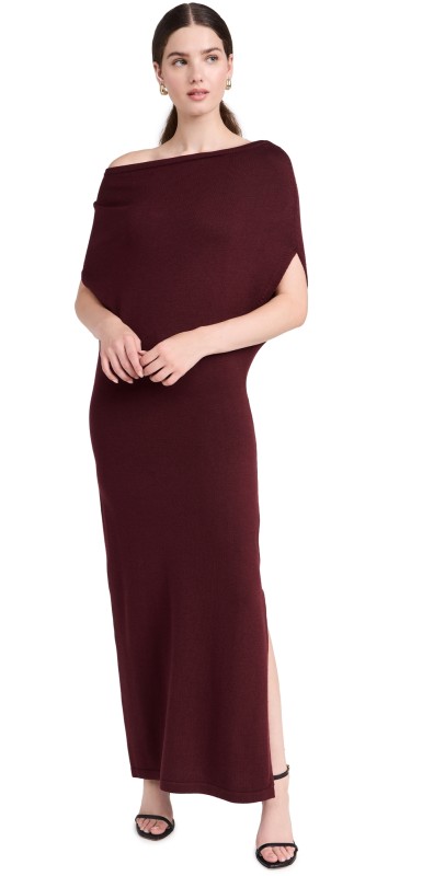 Ramy Brook Chet Dress Pinot Noir