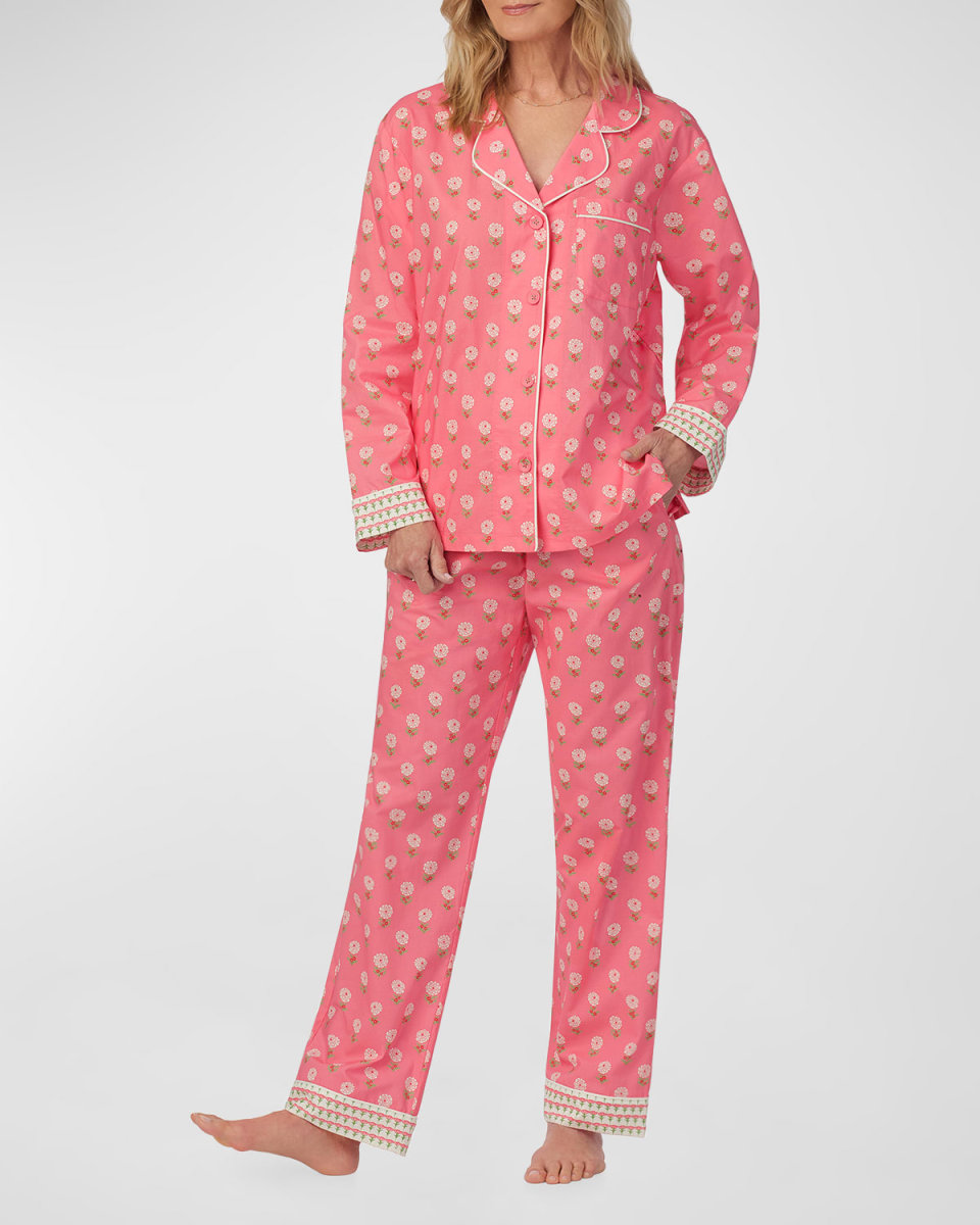 Classic Organic Cotton Poplin Pajama Set