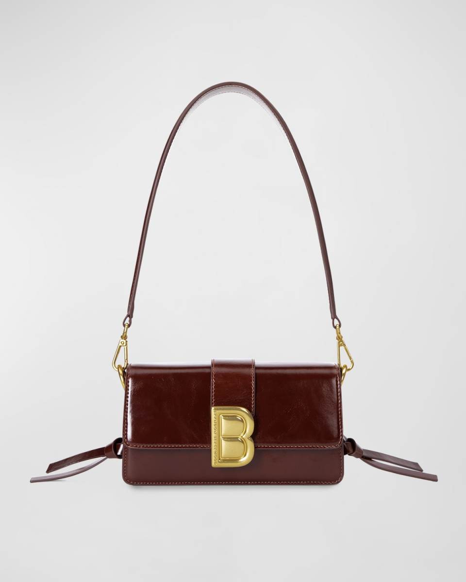 Nia Medium Leather Shoulder Bag
