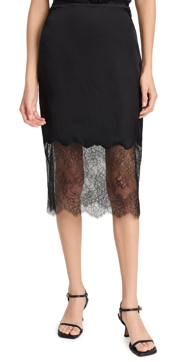 ANINE BING Ameliekirt Black
