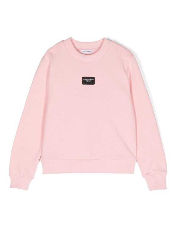 logo-appliqué cotton sweatshirt