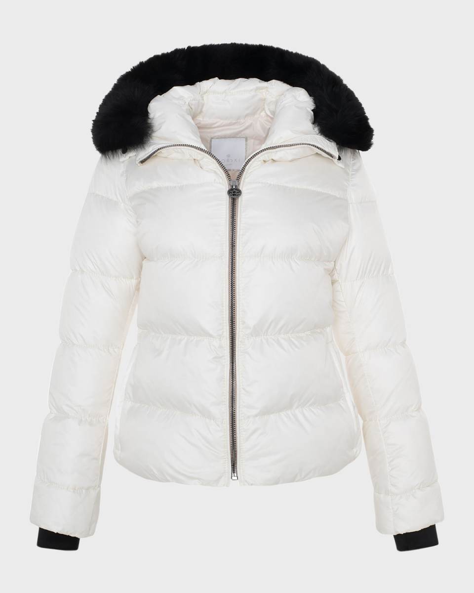 Apres-Ski Jacket With Detachable Toscana Lamb Shearling Hood Tri