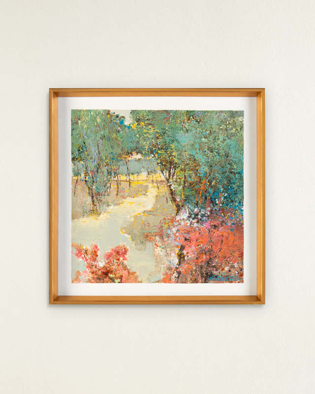 "The Trail Forward" Original Painting by Liu Mengzhou