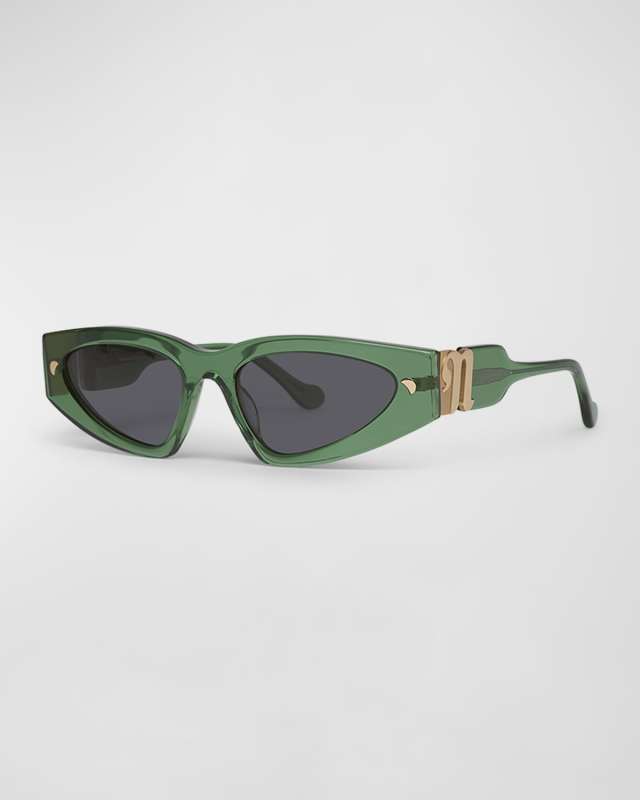 Crista Acetate Cat-Eye Sunglasses