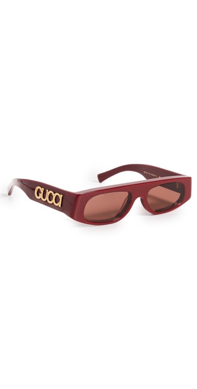 Gucci GG1771S Sunglasses Burgundy-Burgundy-Brown