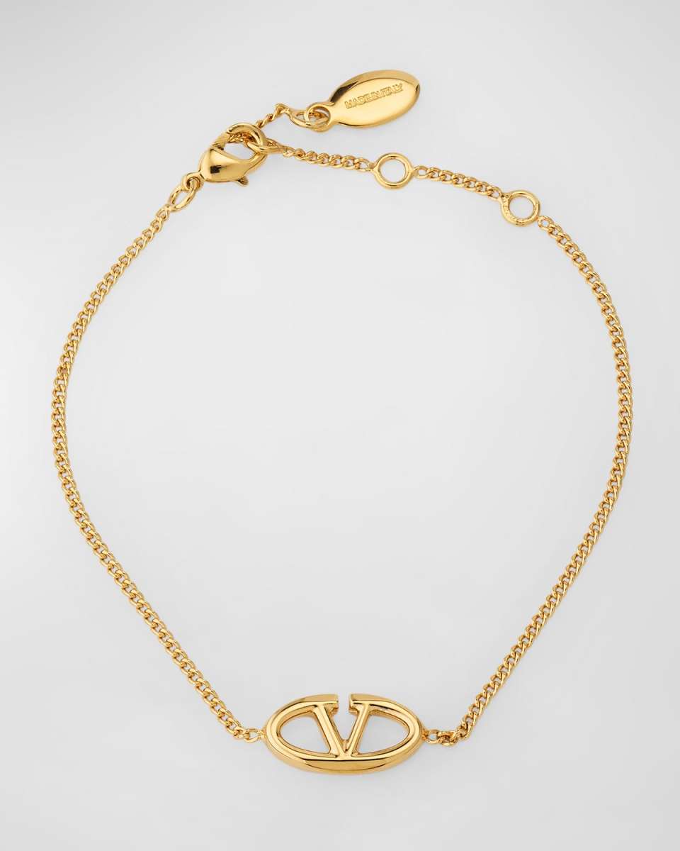 V-Logo Chain Bracelet