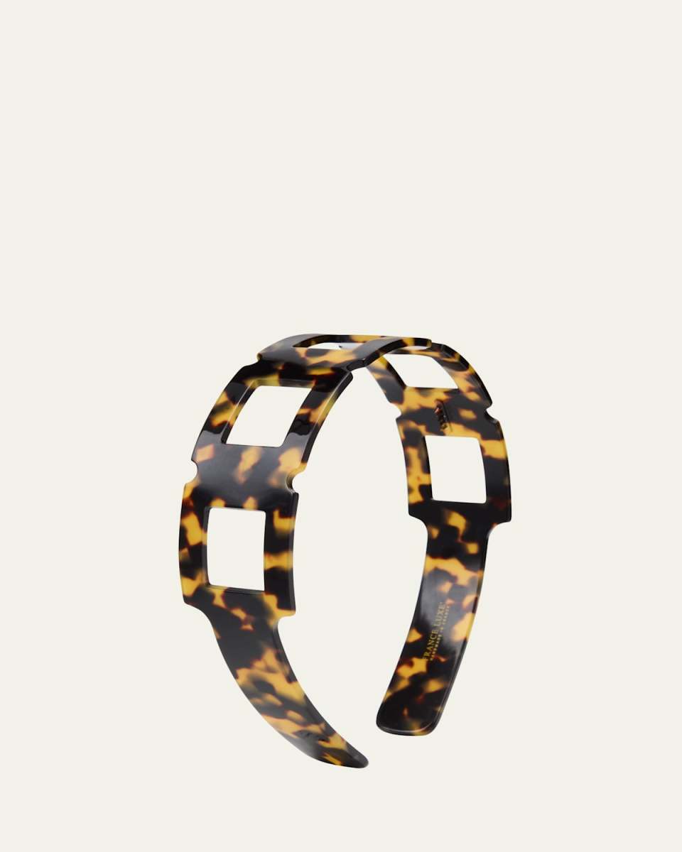Cutout Acetate Headband