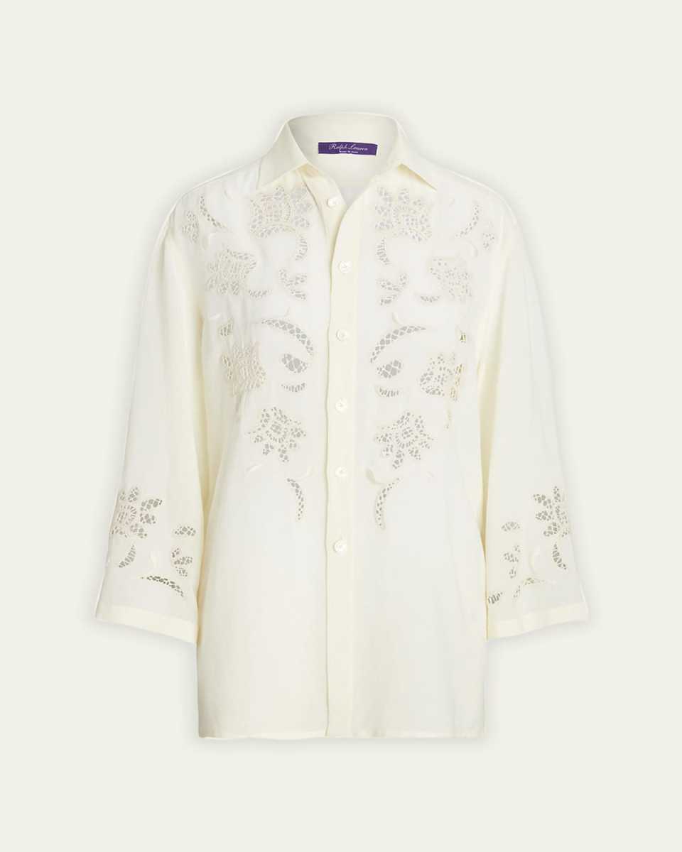 Holbert Paisley-Embroidered Linen Shirt