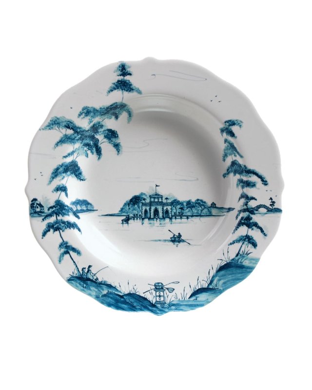 Country Estate Delft Blue Pasta Bowl