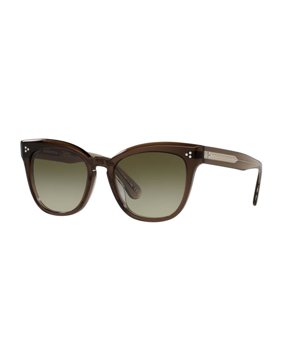 Marianela Rounded Acetate Butterfly Sunglasses
