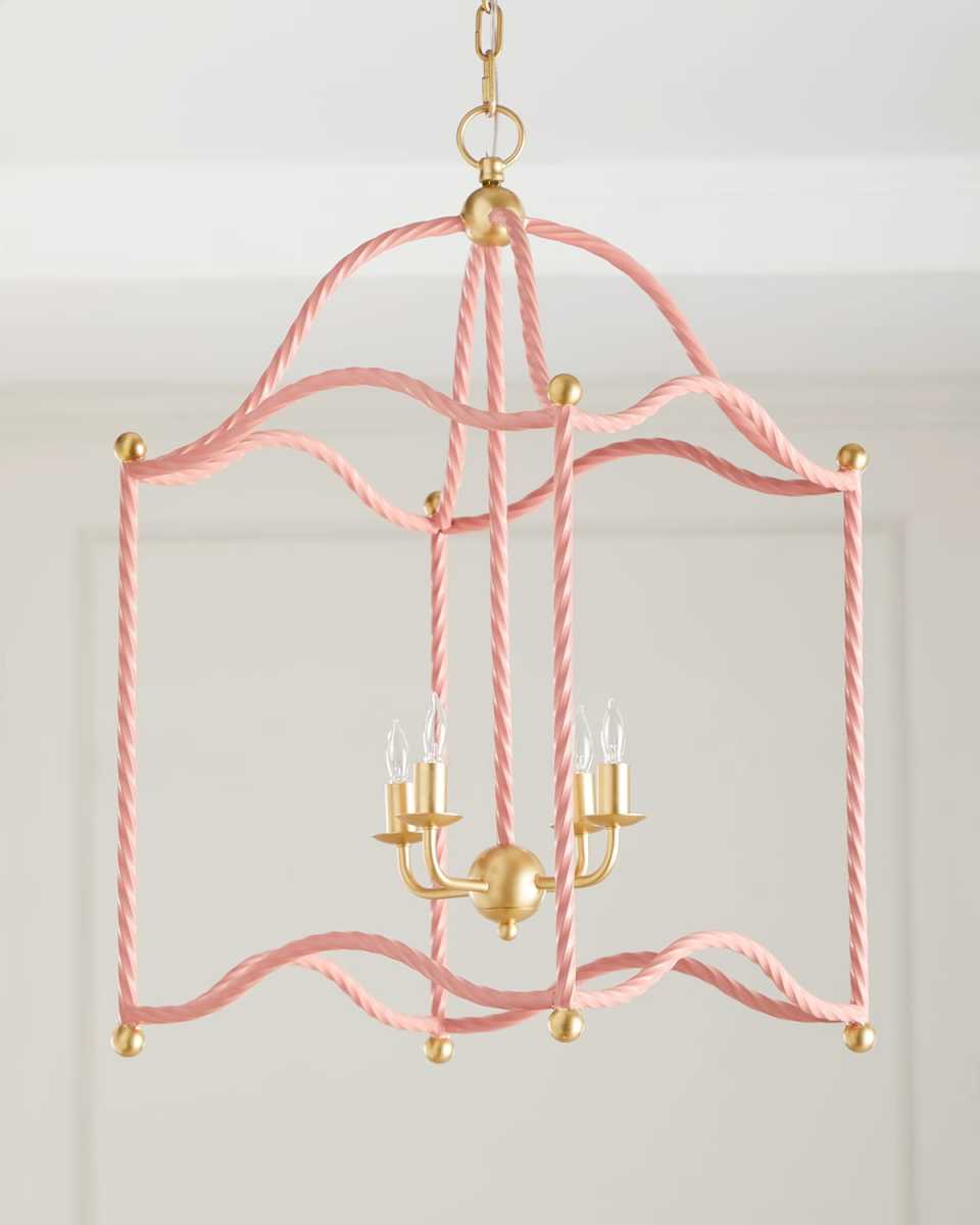 Blush and Gold Maggie Lantern