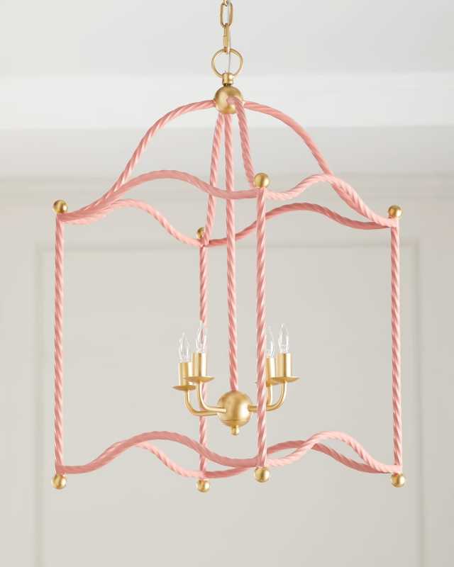 Blush and Gold Maggie Lantern