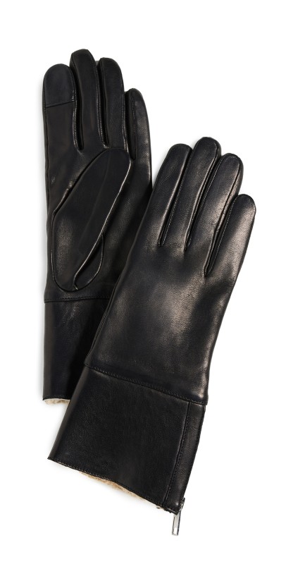 Carolina Amato L143 Gloves Black/Natural